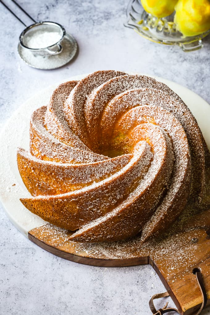 Brown Sugar Bundt Cake Recipe - An Italian in my Kitchen