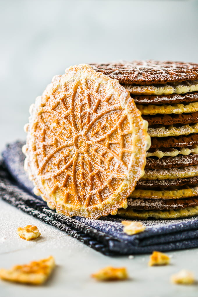 Italian on sale wafer cookies