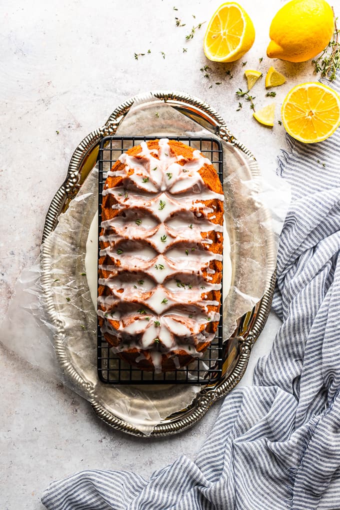 Mini Orange Drizzle Loaf Cakes - Tasting Thyme