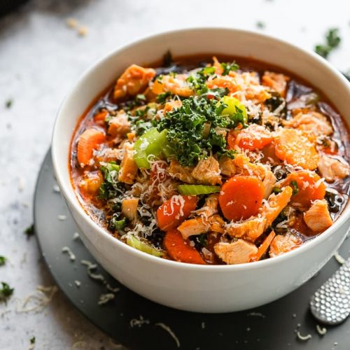 Chicken and Kale Soup Marisa's Italian Kitchen