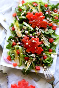 Watermelon and Arugula Salad