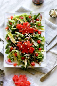 Watermelon and Arugula Salad