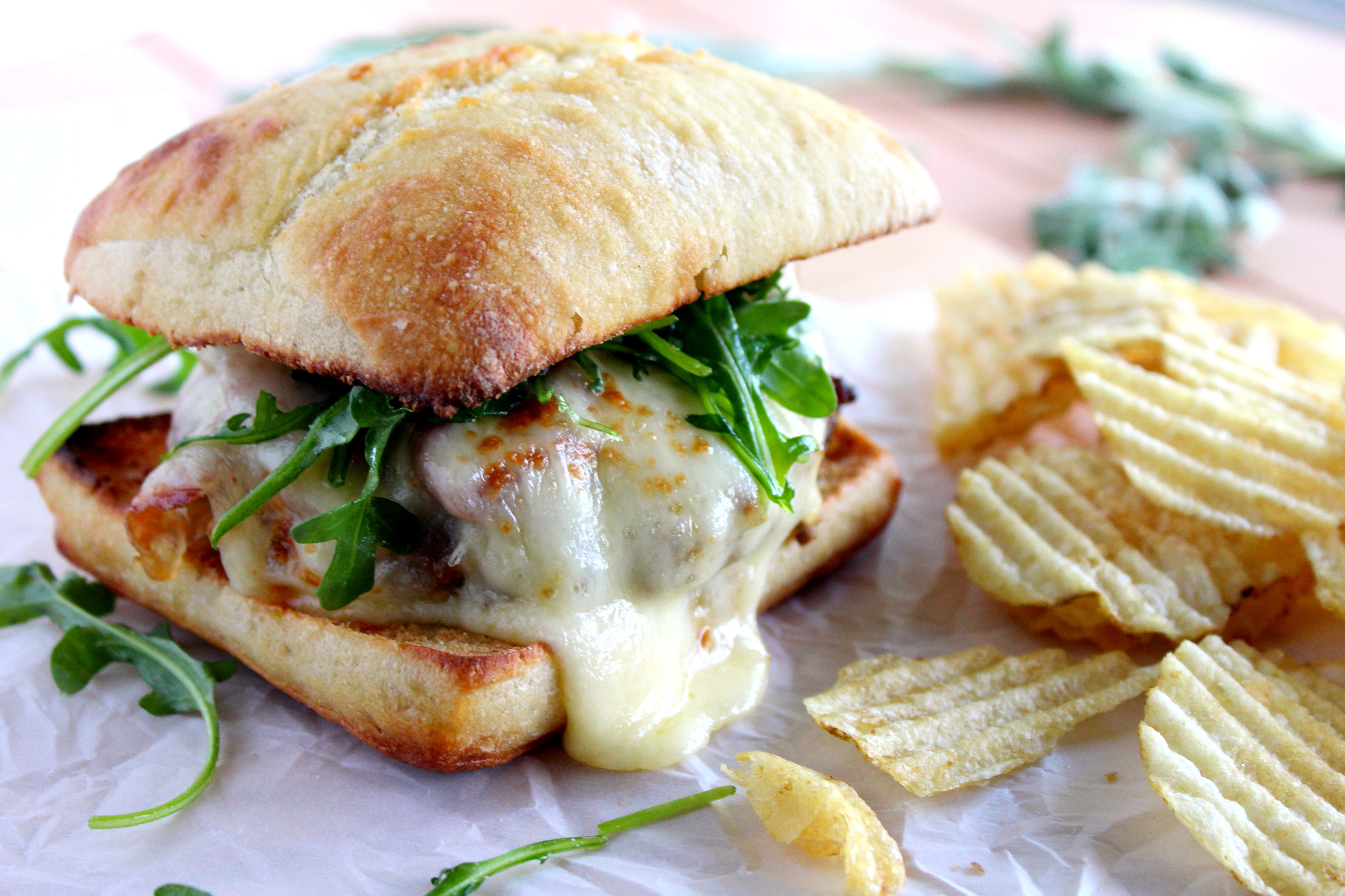 Veal Saltimbocca Burger