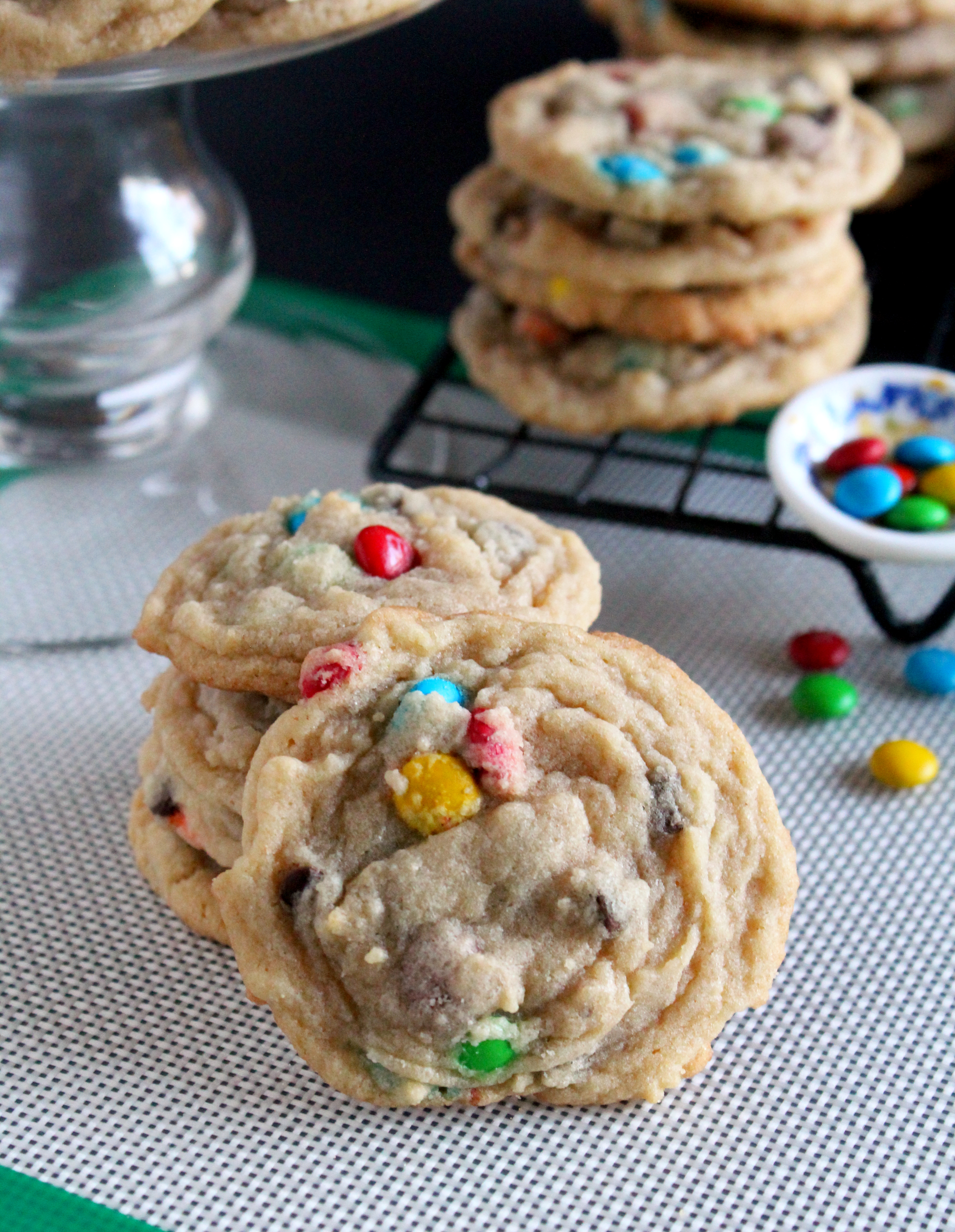 M&M cookies