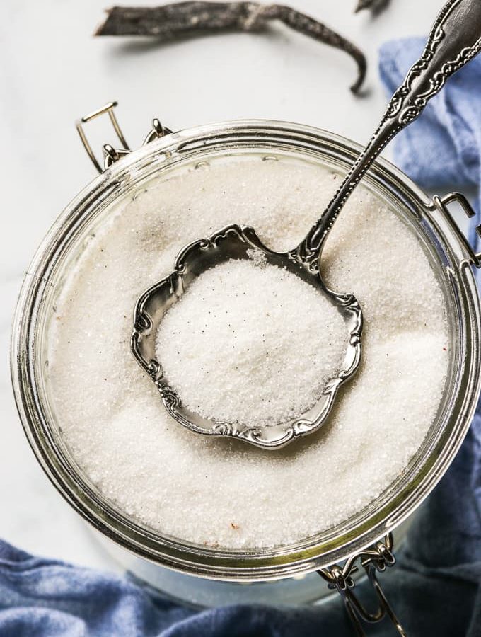 Easy Homemade Vanilla Sugar