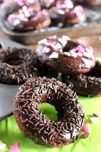 Chocolate Zucchini Doughtnuts