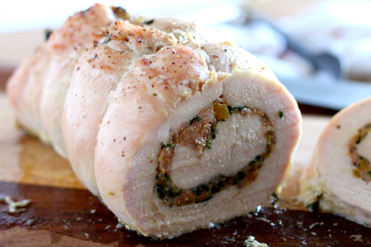 Easy Roasted Turkey Roulade - Marisa's Italian Kitchen