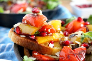 Pan Roasted Pepper Salad