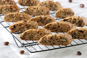 Chocolate Peanut Butter Biscotti