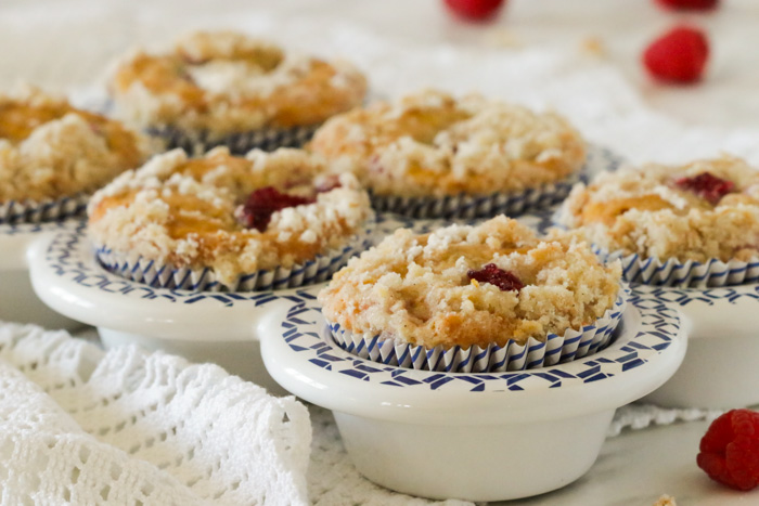 These Easy Raspberry Crumb Muffins Are Super Moist And Delicious