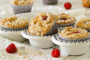 Raspberry Crumb Muffins