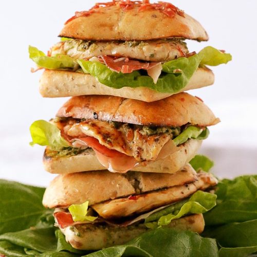 Pan Grilled Chicken Panini Marisa's Italian Kitchen