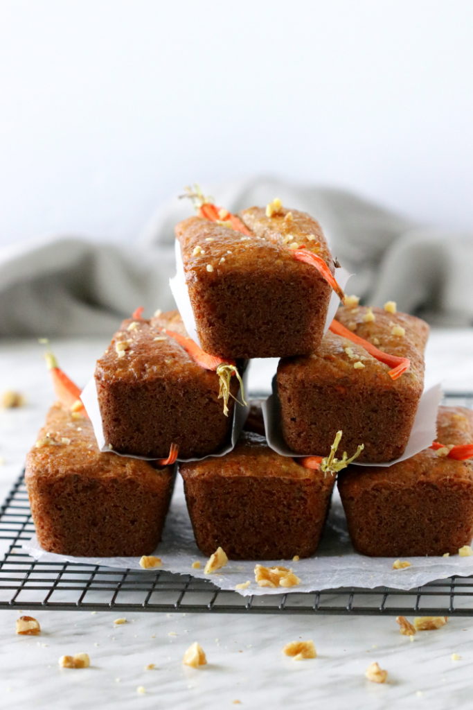 Gluten Free Mini Carrot Loaves