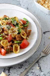 Orechiette with Rapini and Sausage