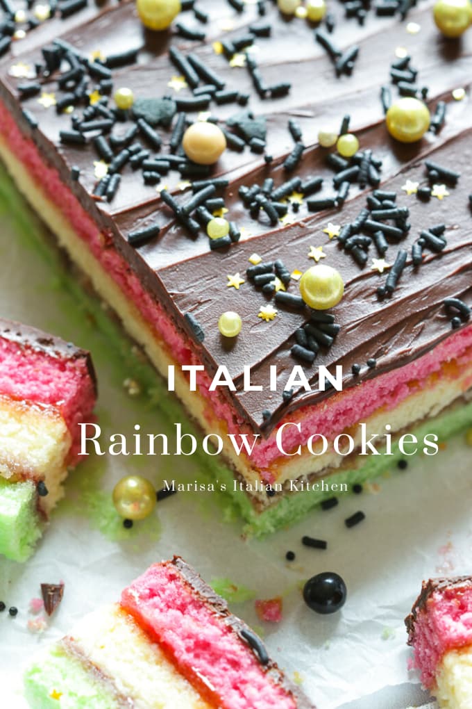 Italian Rainbow Cookies Marisa's Italian Kitchen
