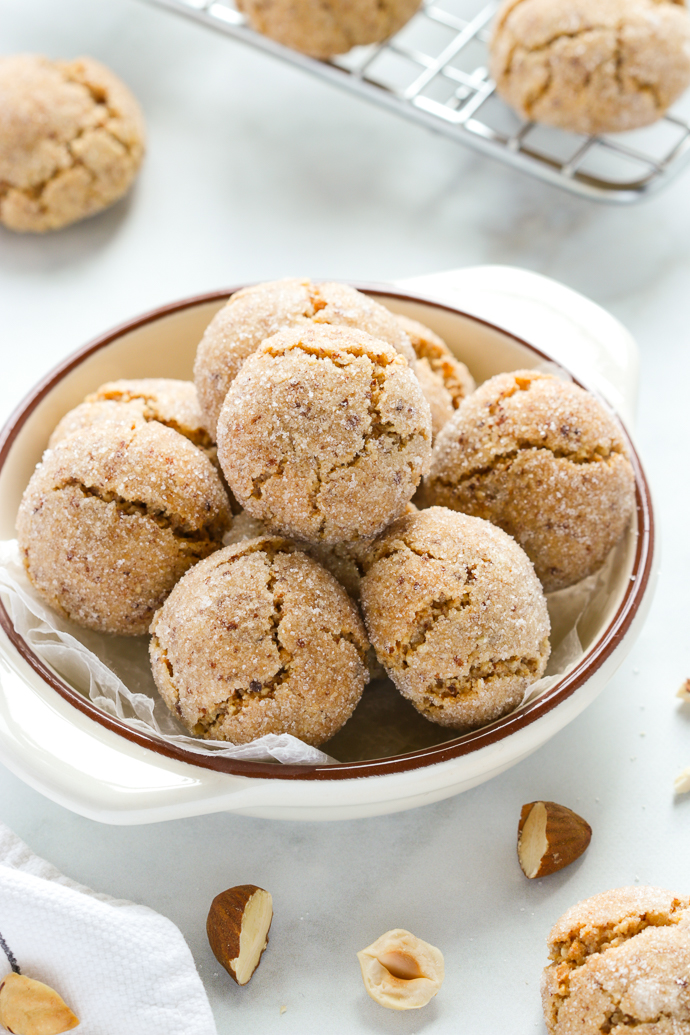 Chewy Amaretti Cookies - Marisa's Italian Kitchen