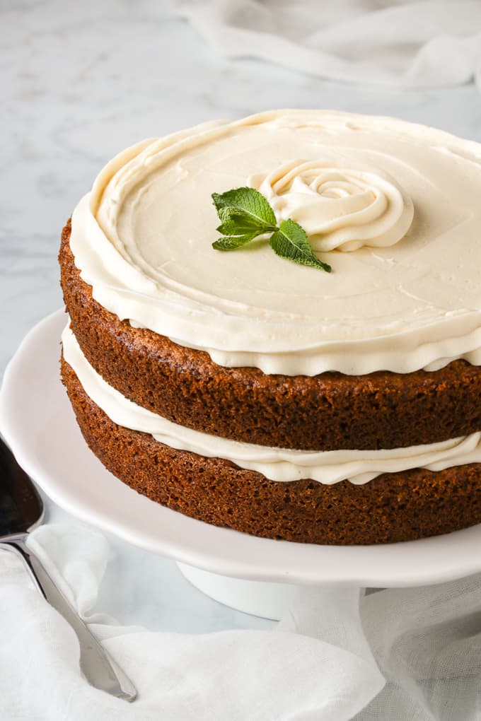 Carrot Cake With Cream Cheese Frosting - Marisa's Italian Kitchen
