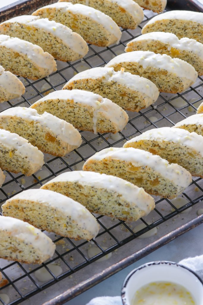Candied Ginger, Lemon and Poppy Seed Biscotti Marisa's Italian Kitchen