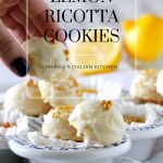 Soft cake-like cookies with ricotta cheese.