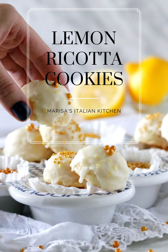 Lemon Ricotta Cookies - Marisa's Italian Kitchen