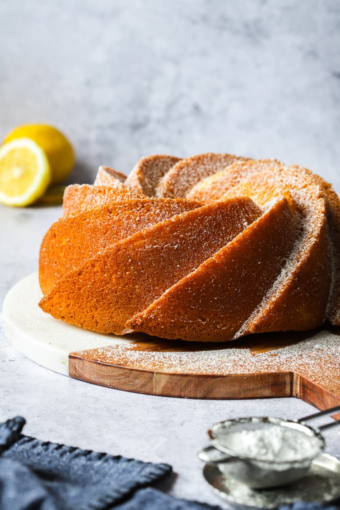 Ciambella Italian Lemon Sponge Cake - Marisa's Italian Kitchen