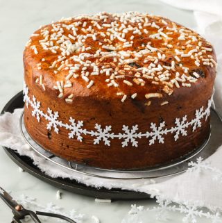 Chocolate Cherry Panettone