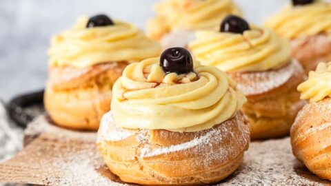 Zeppole Di San Giuseppe (Saint Joseph Day Pastry) - Marisa's
