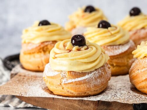 M*.様 Prof. Giuseppe E. Bessi Zeppole Di San Giuseppe (Saint Joseph Day Pastry) - Marisa's
