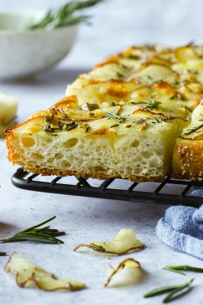 Potato And Rosemary Focaccia Bread Marisas Italian Kitchen