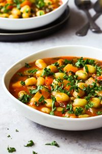 Gnocchi Soup with Butternut Squash and Kale