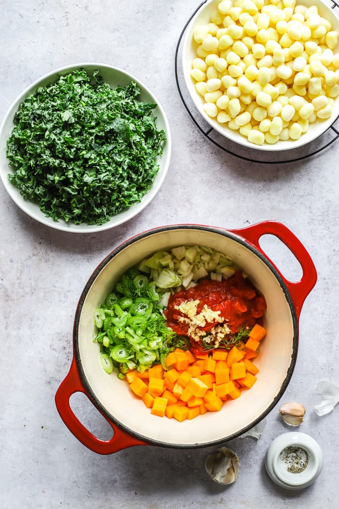 Gnocchi Soup with Butternut Squash and Kale Marisa's Italian Kitchen