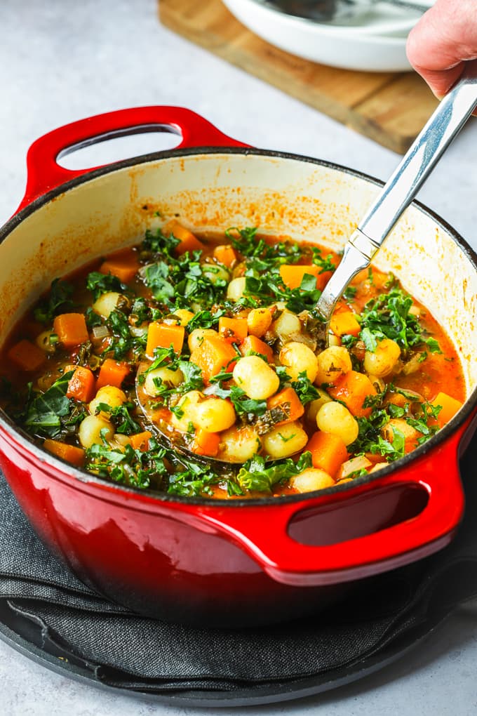 Gnocchi Soup with Butternut Squash and Kale Marisa's Italian Kitchen